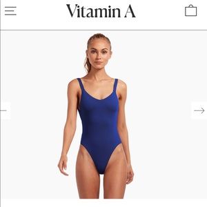 Vitamin A one piece swimsuit